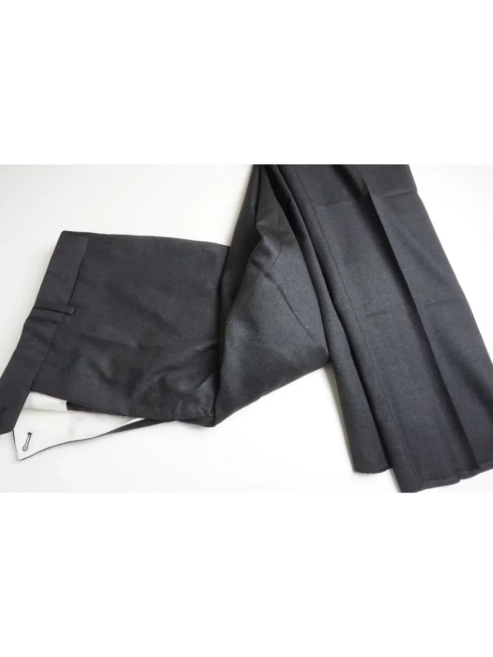Burberry London Gray Woven S100s Wool 2 Pc Suit Jacket Pants Sz 48L BRAND NEW